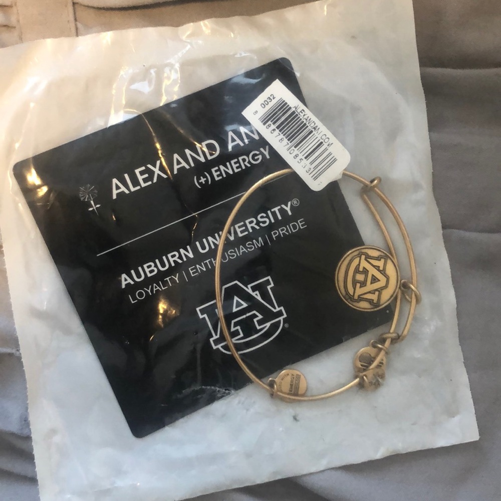 Alex and Ani gold AU bracelet